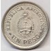 ARGENTINA 1960 . ONE 1 PESO COIN